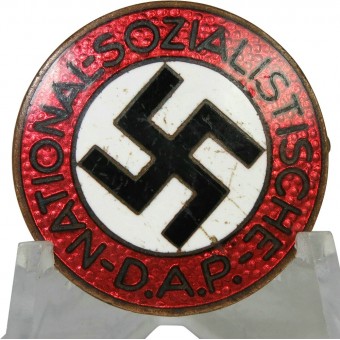 NSDAP, natsipuolueen jäsenmerkki, M1/78 - Paulmann & Crone. Espenlaub militaria